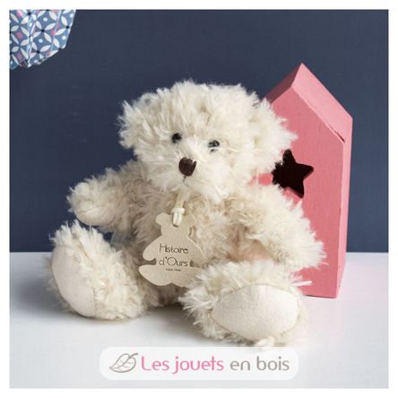 Orso coccolone in peluche avorio 21 cm HO2533 Histoire d'Ours 2