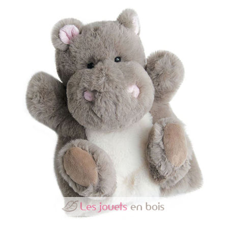 Pupazzo a mano Ippopotamo 25 cm HO2592 Histoire d'Ours 1