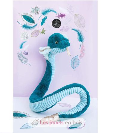 Peluche Cobra smeraldo 100 cm HO2975 Histoire d'Ours 2