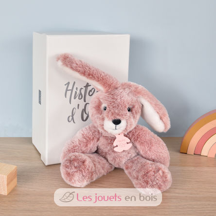 Peluche coniglietto rosa 25 cm HO3007 Histoire d'Ours 3