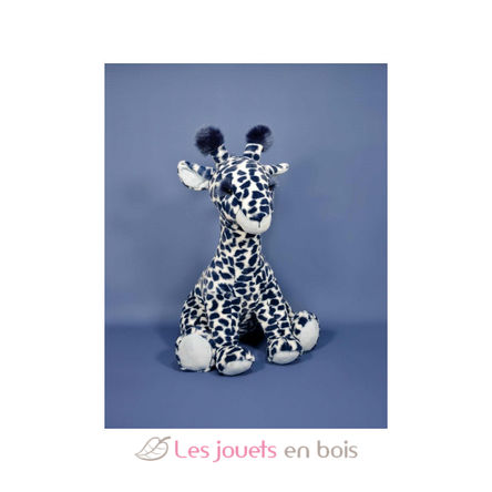 Peluche Lisi la girafe bleue 50 cm HO3044 Histoire d'Ours 2