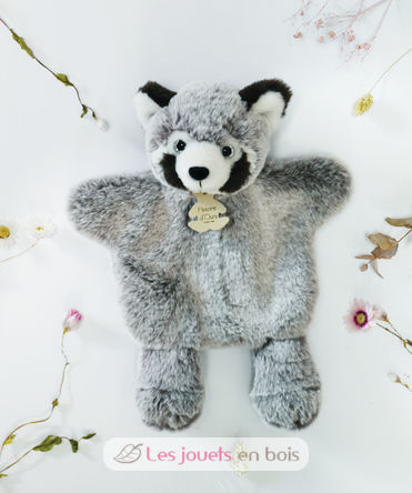 Marionetta a mano Panda grigio 25 cm HO3084 Histoire d'Ours 2
