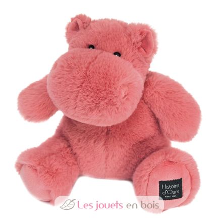 Hip Chic peluche ippopotamo terracotta 25 cm HO3099 Histoire d'Ours 1