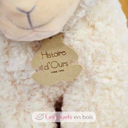 Peluche Agnello avorio 30 cm HO3129 Histoire d'Ours 3