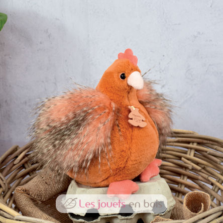 Peluche Gallina rossa 20 cm HO3161 Histoire d'Ours 2