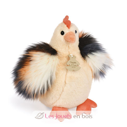 Peluche Gallina beige 20 cm HO3162 Histoire d'Ours 1