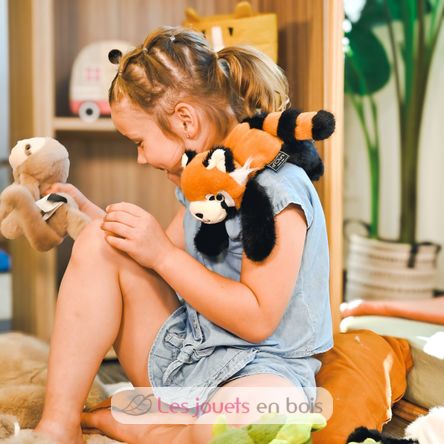 Peluche magnetico panda rosso 30 cm HO3360 Histoire d'Ours 9