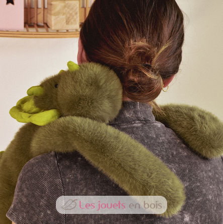 Peluche dinosauro verde con peso 40 cm HO3362 Histoire d'Ours 4