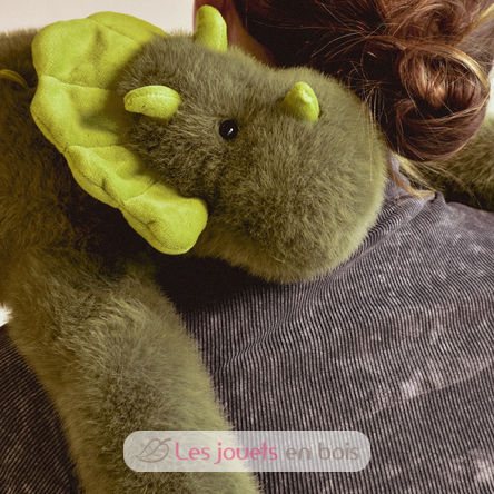 Peluche dinosauro verde con peso 40 cm HO3362 Histoire d'Ours 2