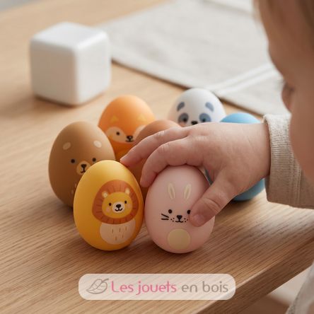 Sonagli a forma di uovo in silicone LL052-001 Little L 3