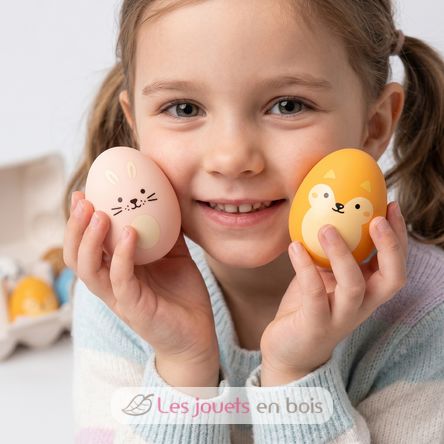 Sonagli a forma di uovo in silicone LL052-001 Little L 2