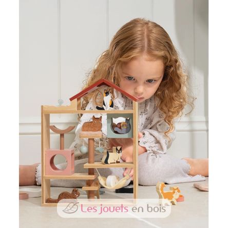 Hotel per gatti TL8169 Tender Leaf Toys 5