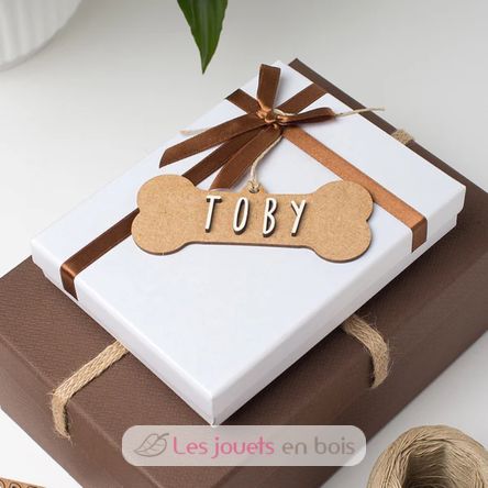 Decorazione di Natale - Osso personalizzabile, legno VI-HU10 Vintiun 4