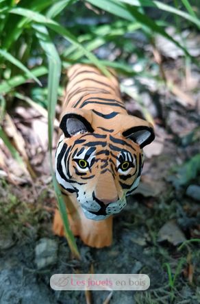 Figurina tigre in legno WU-40458 Wudimals 3