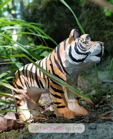 Figurina tigre in legno WU-40458 Wudimals 5