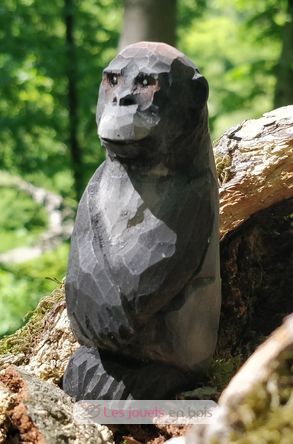 Figurina Gorilla in legno WU-40459 Wudimals 4