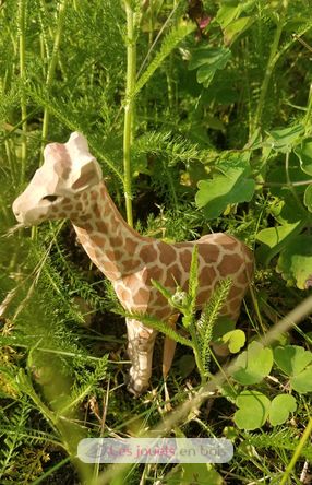 Figurina giraffa in legno WU-40454 Wudimals 4