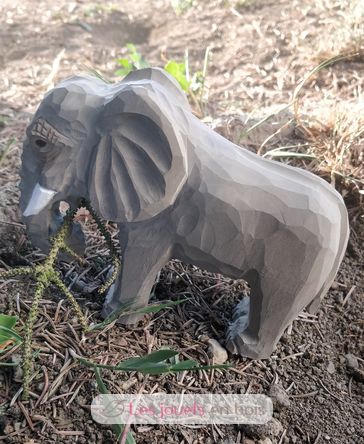 Figurina elefante in legno WU-40453 Wudimals 5