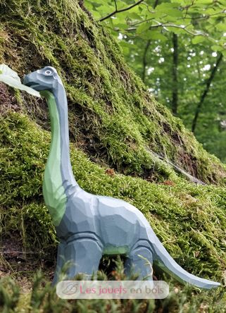 Figurina Diplodocus in legno WU-40900 Wudimals 5