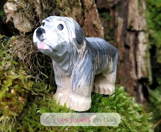 Figurina cane in legno WU-40633 Wudimals 3