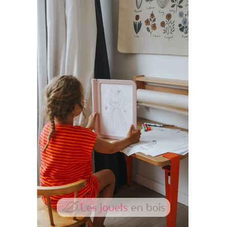 Kidydraw-Pro Fashion Tavoletta da disegno luminosa KW-KIDYDRAW-PRO-PI Kidywolf 9
