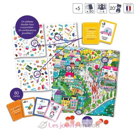 Gioco cerca e trova - Le lettere J02436 Janod 2