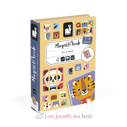 Libro Magnéti's Mix and Match J02587 Janod 1
