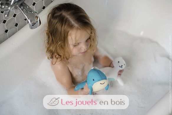 5 spugne da bagno Animali marini J04728B Janod 7