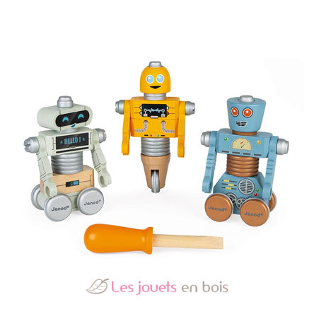 I bambini di Brico costruiscono robot J06473 Janod 1