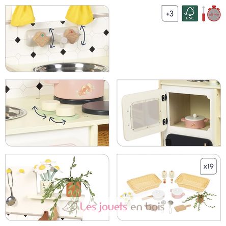 Grande cucina in legno Nonna Sole J06642 Janod 5