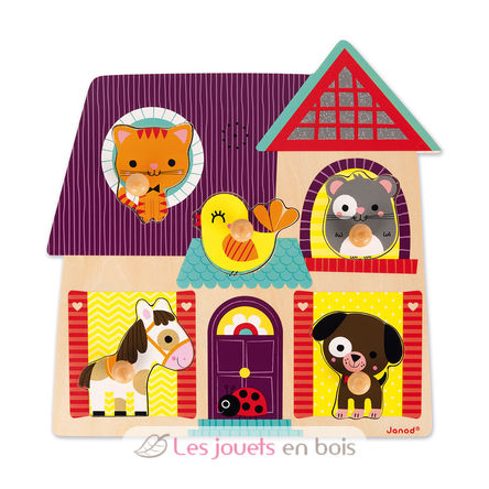 Puzzle sonoro My Little Companions J07078 Janod 3