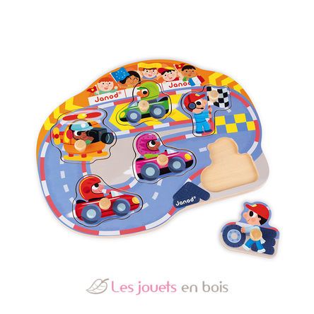 Puzzle Happy Racing J07100 Janod 2