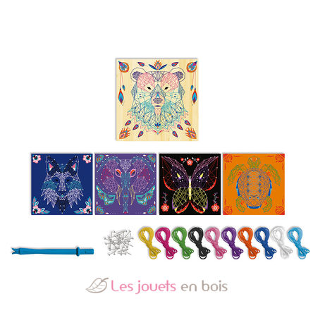 String art quadri di animali J07912 Janod 2