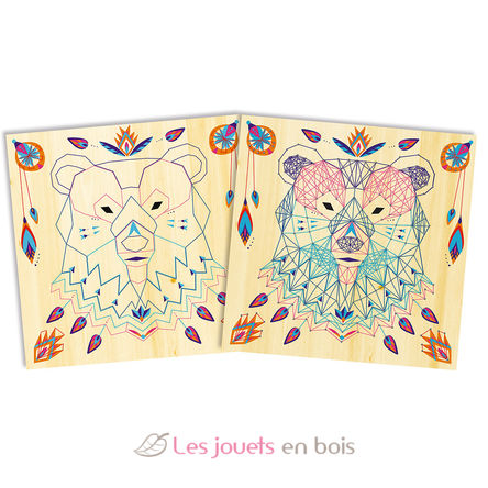 String art quadri di animali J07912 Janod 3
