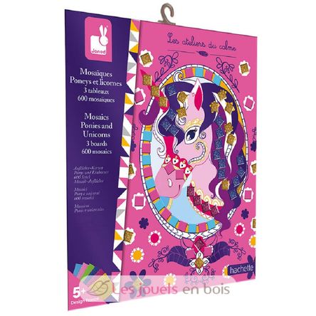 Mosaici Pony e Unicorni J07957 Janod 1
