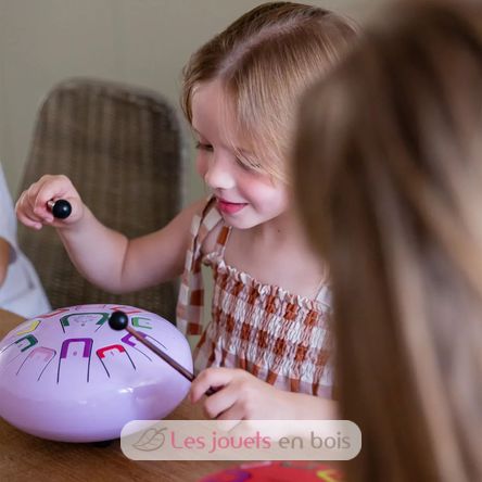 Tamburo a lingua 11 note viola JCTMB08E Tambú 3