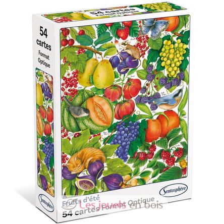 Gioco di 54 carte Frutti estivi SS-1301 Sentosphère 3