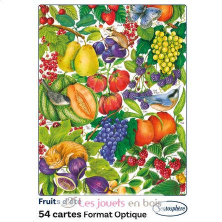 Gioco di 54 carte Frutti estivi SS-1301 Sentosphère 4