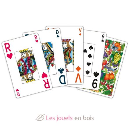 Gioco di 54 carte Frutti estivi SS-1301 Sentosphère 2