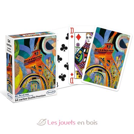 Gioco di 54 carte Aria, ferro e acqua SS-1254 Sentosphère 1