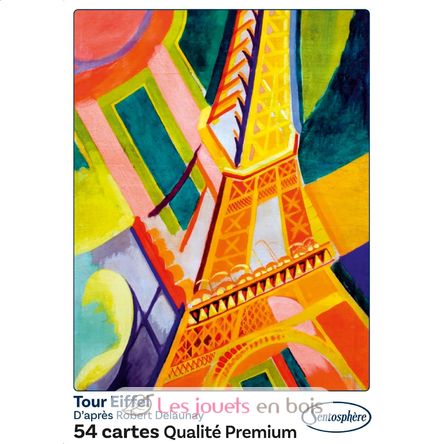 Gioco di 54 carte Torre Eiffel SS-1255 Sentosphère 4