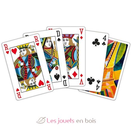 Gioco di 54 carte Torre Eiffel SS-1255 Sentosphère 2
