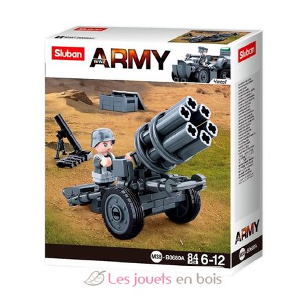 Army WWII - Cannone antimissile SL-M38-B0680A Sluban 1