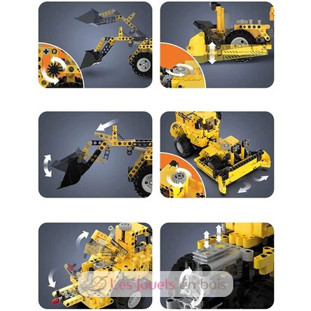 Camion caricatore 2 in 1 693 pezzi C65004W CaDA 3