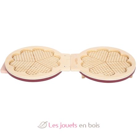 Piastra per Waffle in legno Tasty rosso LE12850 Small Foot company 4