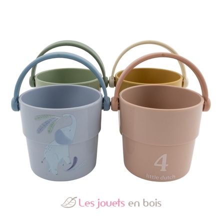 Bicchieri da bagno Safari Friends LD2017729 Little Dutch 2