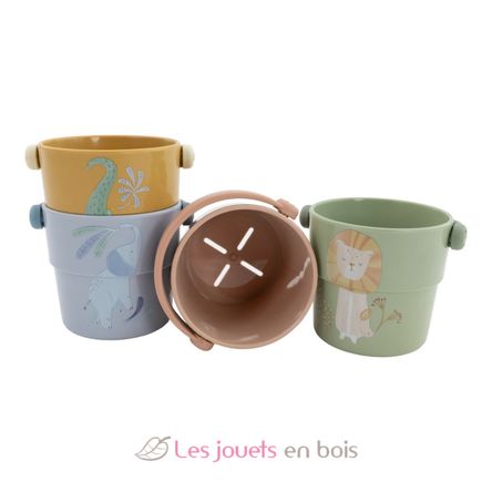 Bicchieri da bagno Safari Friends LD2017729 Little Dutch 3