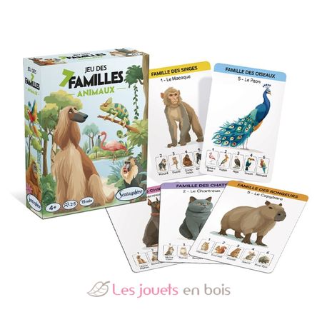 Gioco delle 7 famiglie Animali SS-1381 Sentosphère 2