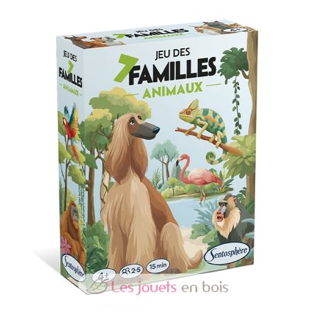 Gioco delle 7 famiglie Animali SS-1381 Sentosphère 1
