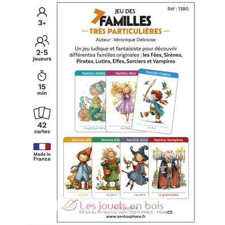 Gioco delle 7 famiglie molto insolite SS-1380 Sentosphère 3